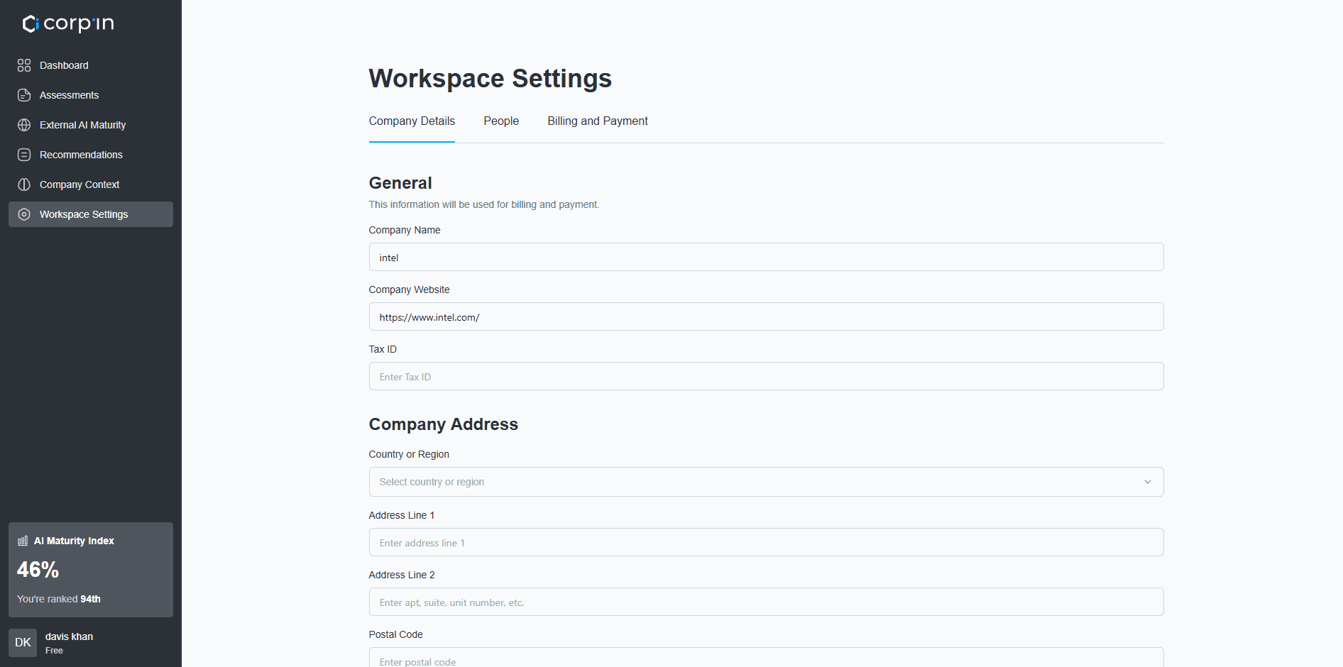 Multi-Tenant Workspace Configuration